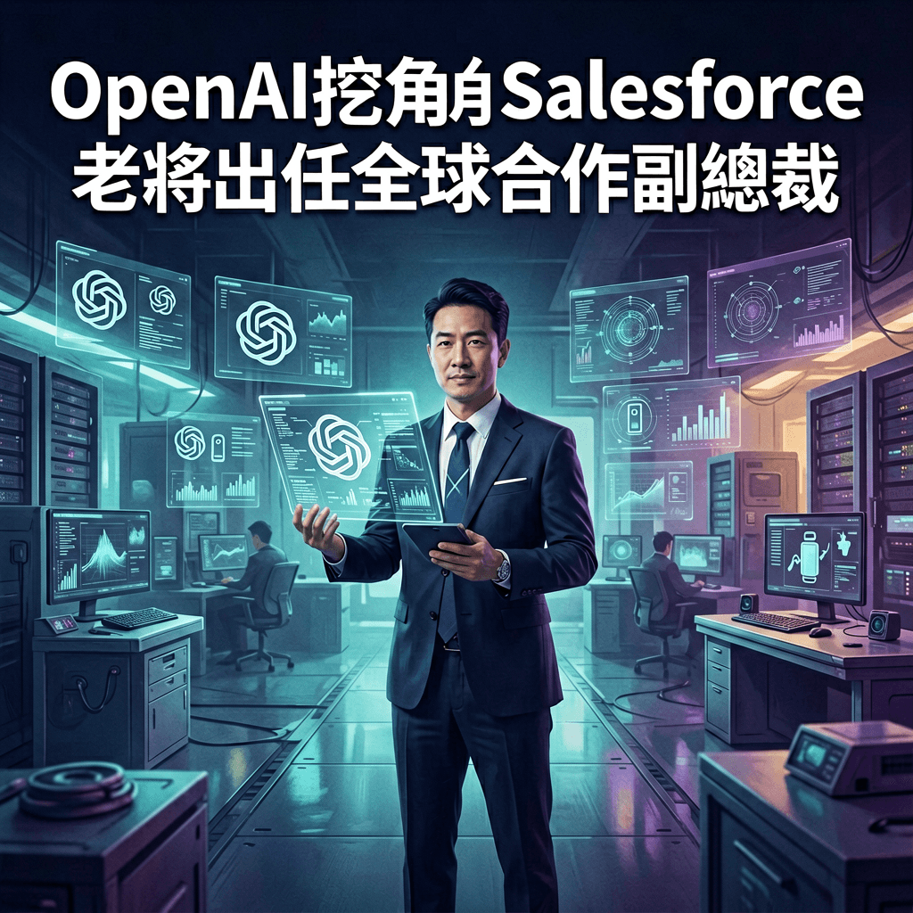 AI焦點｜OpenAI挖角Salesforce老將出任全球合作副總裁・By every measure, U.S. compani・‘A landmark moment for homebuy