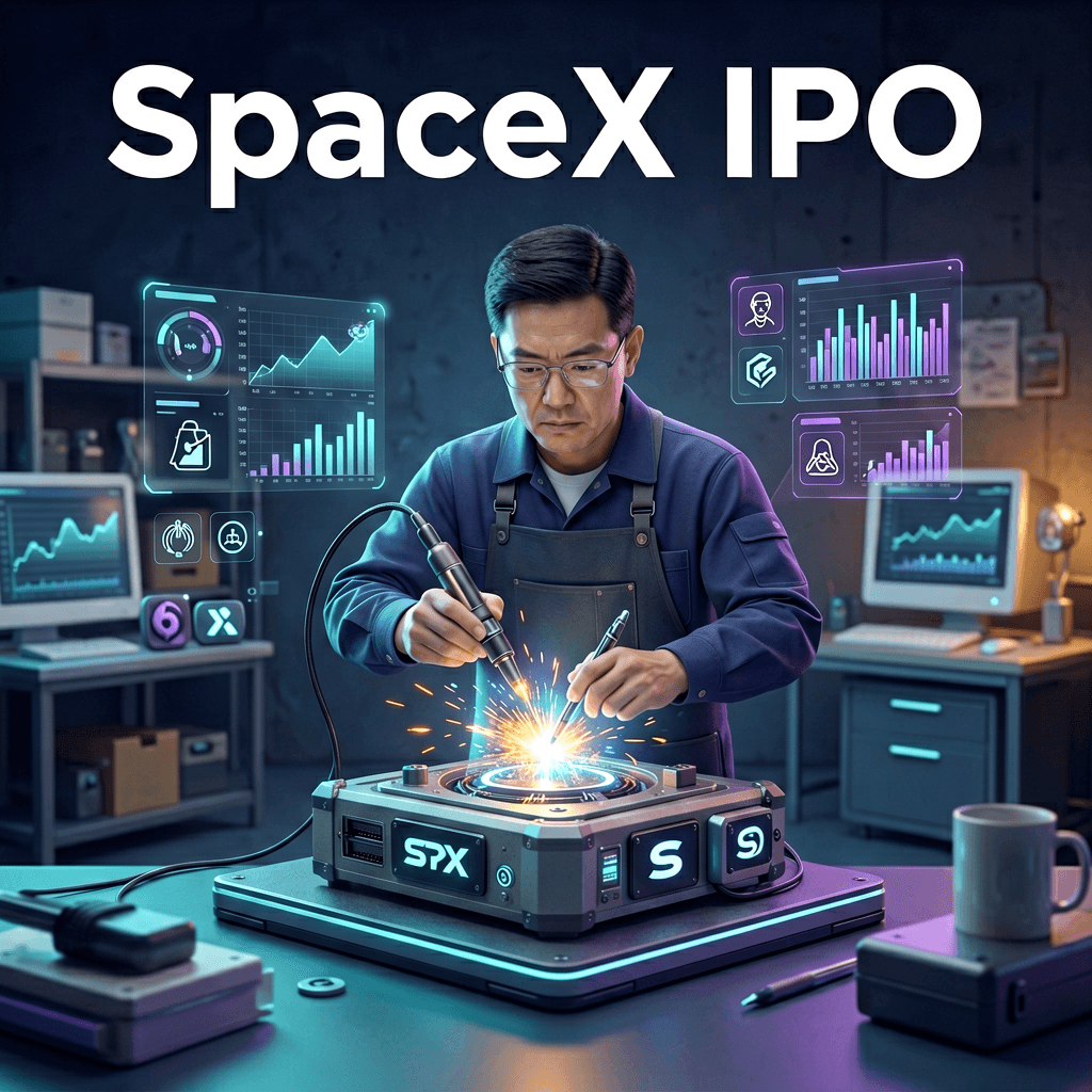 AI焦點｜SpaceX IPO將造就百萬富翁焊工，專家警告上市後低迷・狗狗幣真的是百萬富翁製造機嗎？・If LLMs Have Human-Like Attrib