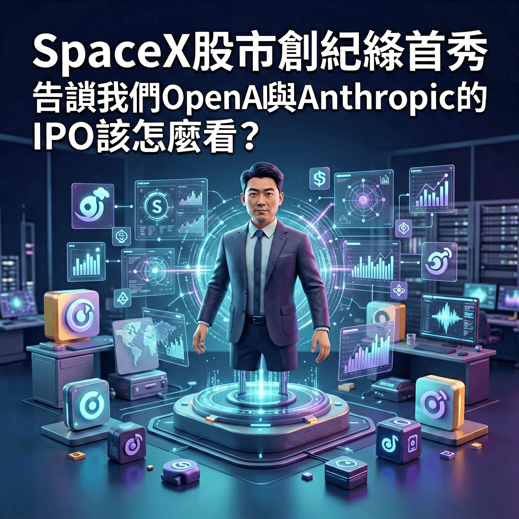 AI焦點｜SpaceX股市創紀錄首秀，告訴我們OpenAI與Anthr・HIVE Digital Technologies gain・Turtle Creek Asset Management’