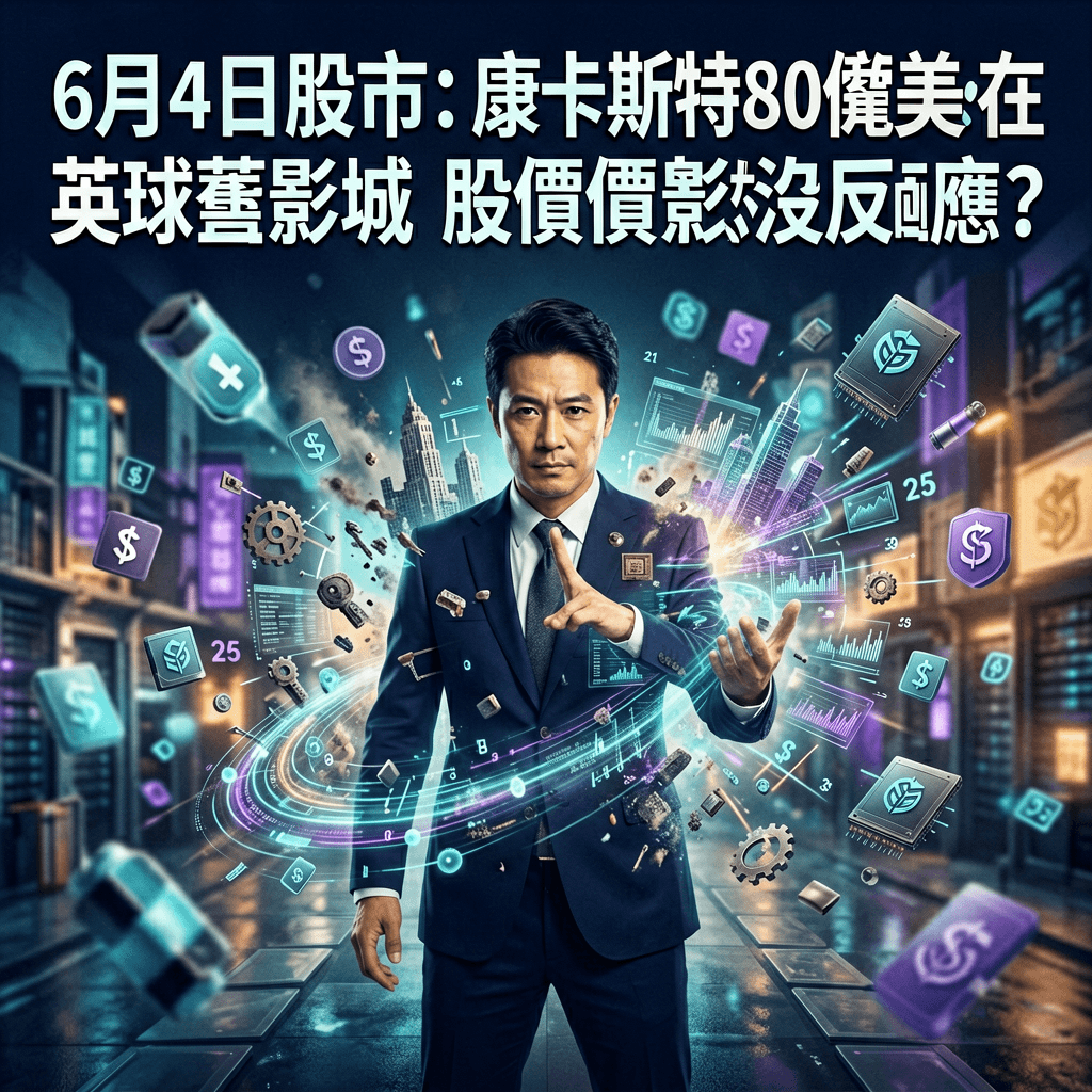 金融焦點｜6月4日股市：康卡斯特確認砸80億美元在英國蓋環球影城，股價・IBIT or ETHA? Bitcoin and Ethe・Stock Market Today, June 4: Do