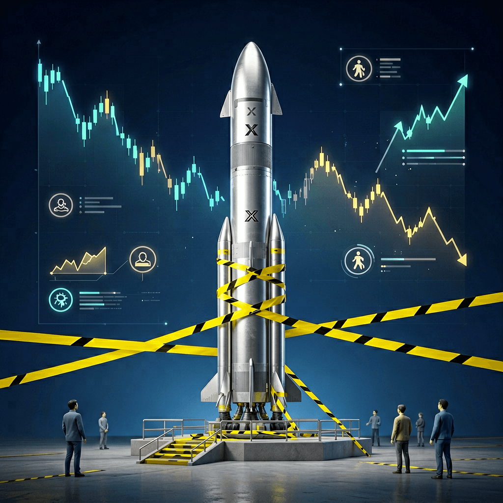 金融焦點｜Morning Minute: Citadel Cautio・SpaceX IPO可能引爆ETF搶購潮・AI股票再遭拋售，華爾街退回五週前水平