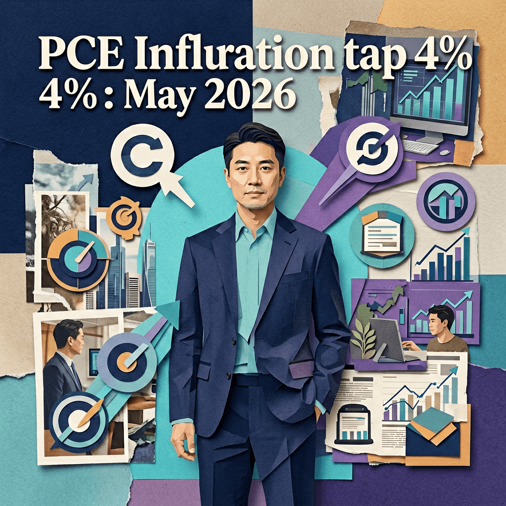 隨機焦點｜PCE inflation tops 4% in May 2・今日股市：道瓊、標普500、那斯達克走揚，美光緩解AI擔憂，・Key inflation gauge jumps to 3
