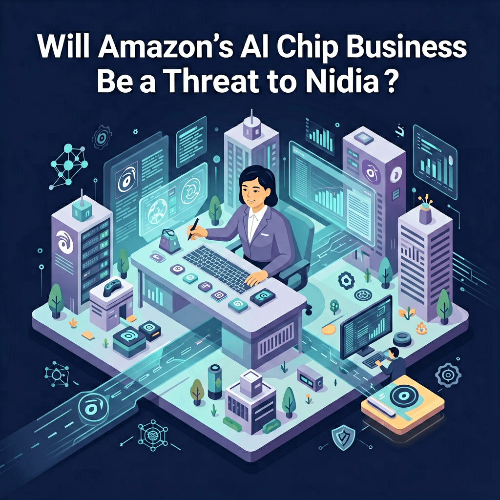 隨機焦點｜Will Amazon's AI Chip Business・Is Invesco Stock Outperforming・60 years old with just $5,000