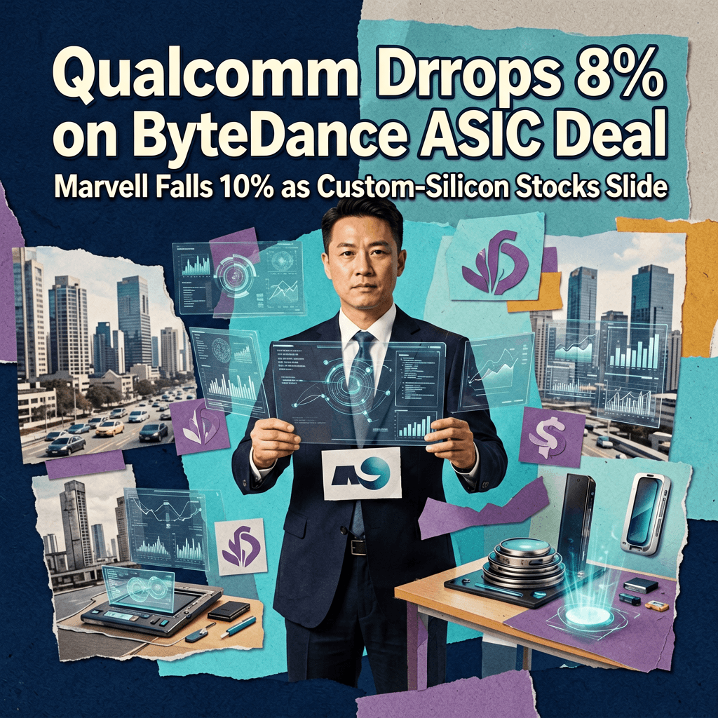 科技焦點｜Qualcomm Drops 8% on ByteDance・Chancery Royalty 目標增長五倍，打造金銀權利・The Vanguard S&P 500 ETF Is Un
