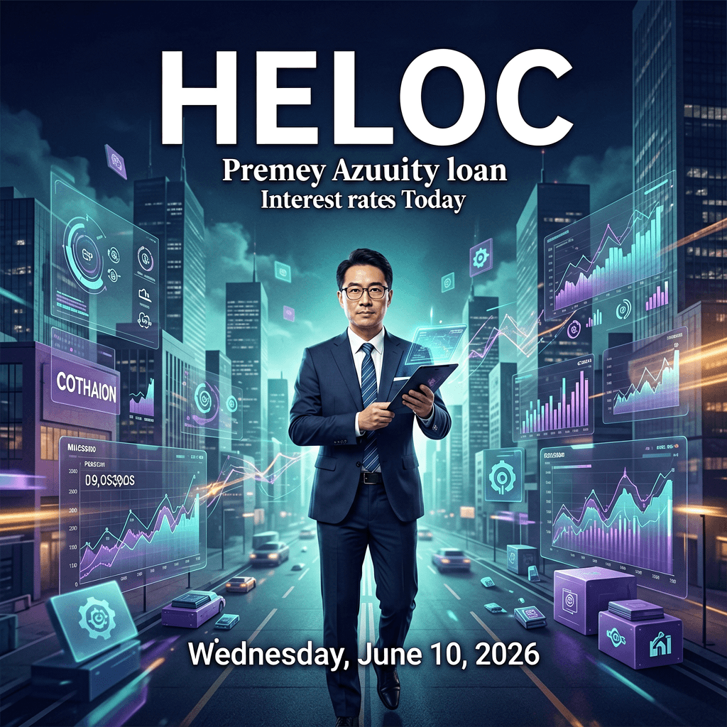 金融焦點|HELOC and home equity loan int・今日房貸與再融資利率(2026年6月10日星期三):利率普遍・2026年6月10日週三最佳高收益儲蓄利率:年化收益率最高可