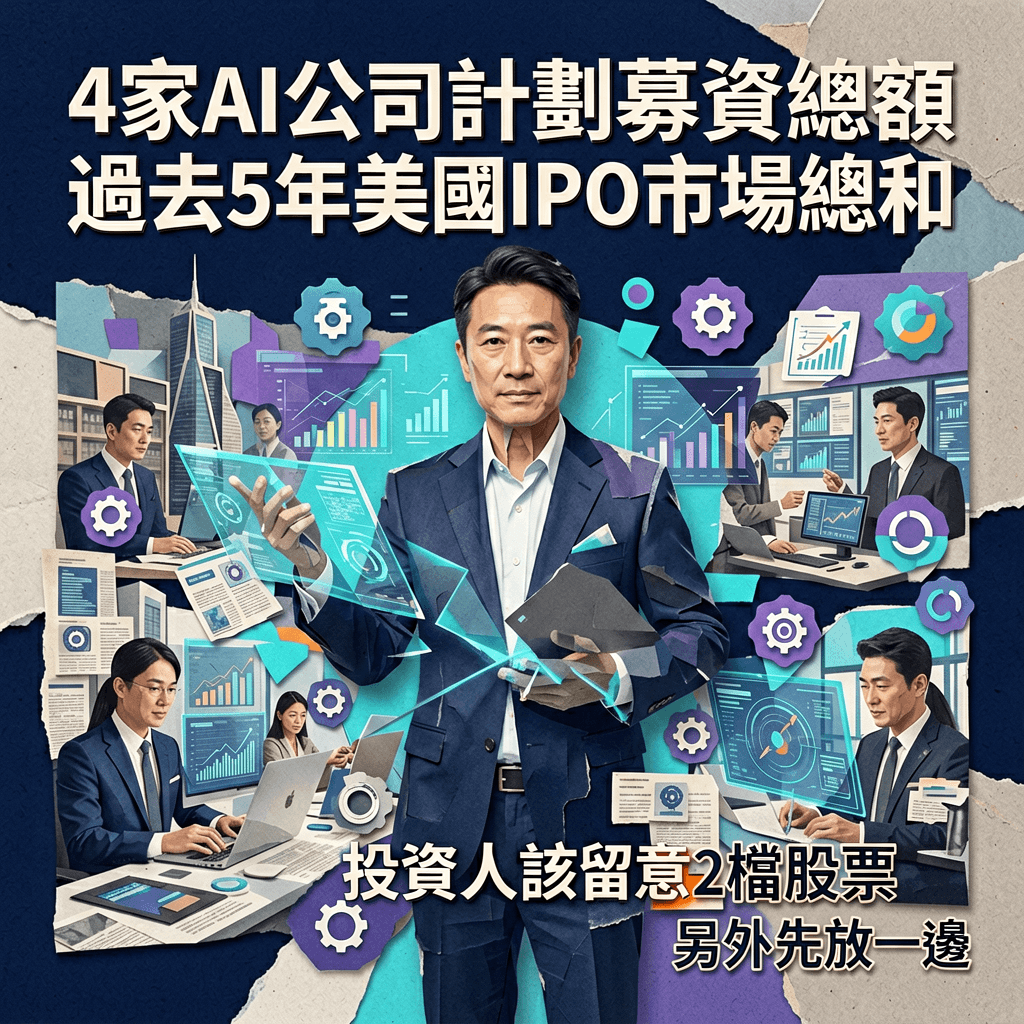 隨機焦點|4家AI公司計劃募資總額超過過去5年美國IPO市場總和,投資・BlackRock seeks to buy at leas・Oppenheimer 給予 SpaceX「跑贏大盤」評級,