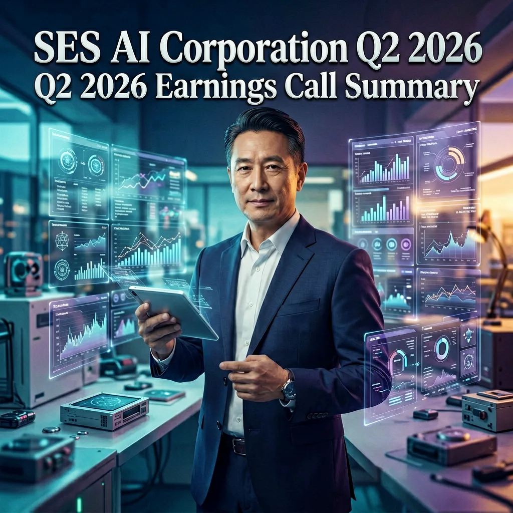 AI焦點|SES AI Corporation Q2 2026 Ear・蝸牛公司(Snail, Inc.)2026年第二季財報電話會・Palantir Just Crushed Earnings