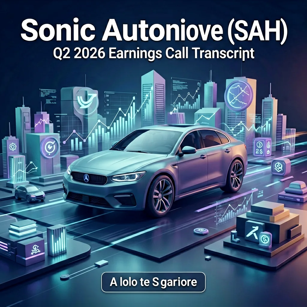 金融焦點|Sonic Automotive (SAH) Q2 2026・Donald Trump's Decision to Hal・California Water Service (CWT)