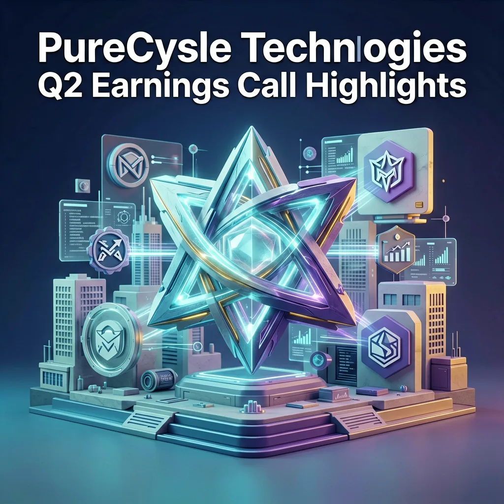 金融焦點|PureCycle Technologies Q2 Earn・Puma Biotechnology Q2 Earnings・Palladyne AI Q2 Earnings Call