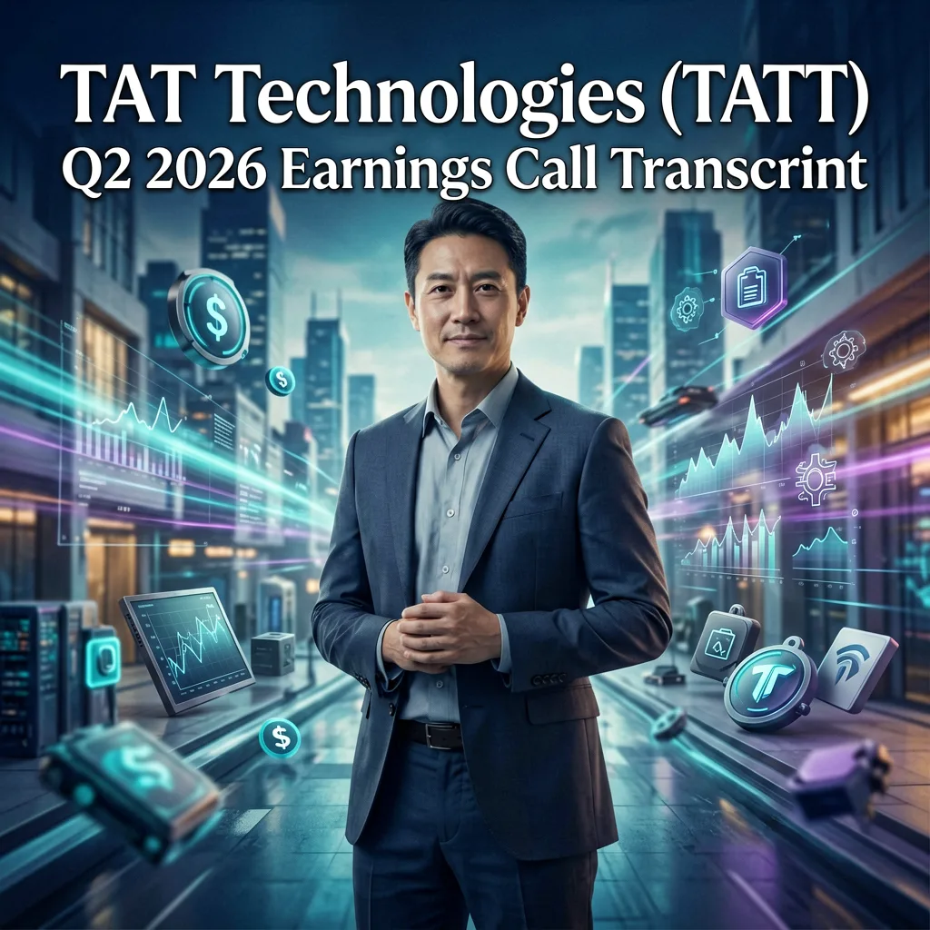 金融焦點|TAT Technologies (TATT) Q2 202・Sprott(SII)2026年第二季度財報電話會議記錄摘要・SolarEdge (SEDG) Q2 2026 Earni