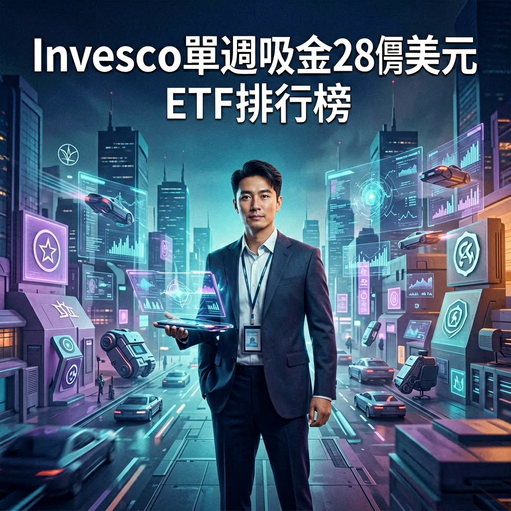 隨機焦點|ETF排行榜:Invesco單週吸金28億美元・Daily ETF Flows: Investors Sco・SpaceX Crypto Holdings Drop $5