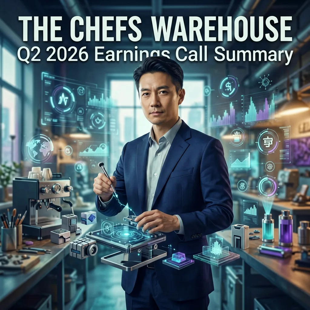科技焦點|The Chefs' Warehouse, Inc. Q2・Beta Bionics Q2 Earnings Call・CBRE Group, Inc. Q2 2026 Earni