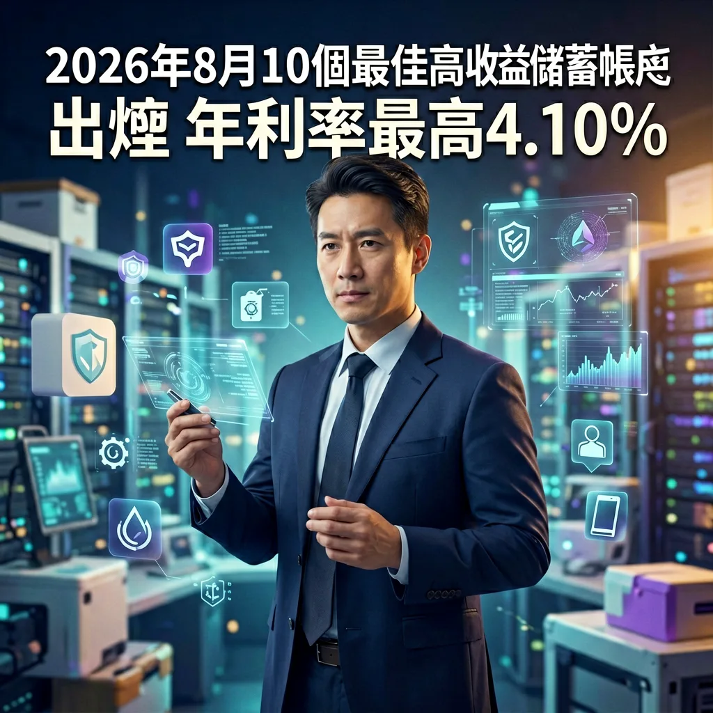 科技焦點|2026年8月10個最佳高收益儲蓄帳戶出爐:年利率最高4.1・Wall Street Raises Amazon Targ・Amazon Tops $3T, Meta Rallies